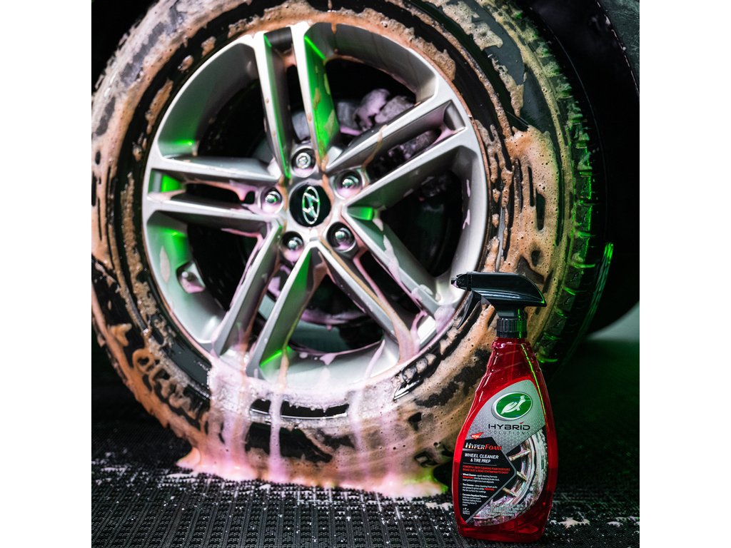 Solutie curatat jante si anvelope Turtle Wax HS Hyperfoam 680 ml