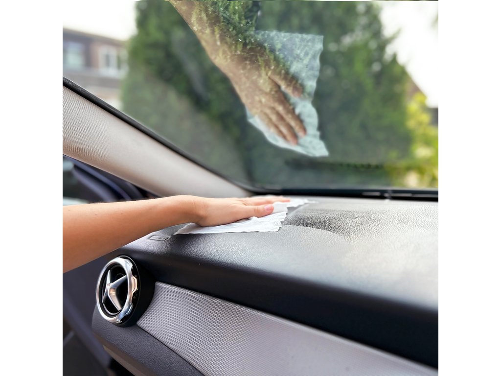Servetele luciu interior Turtle Wax Fresh Shine Gloss pentru curatarea plasticului - Pachet de 24 Bucati
