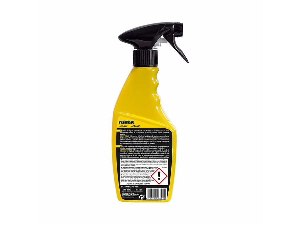 Solutie Anti Ceata Rain-X , tratament parbriz pentru eliminarea condensului cu pulverizator 500ml