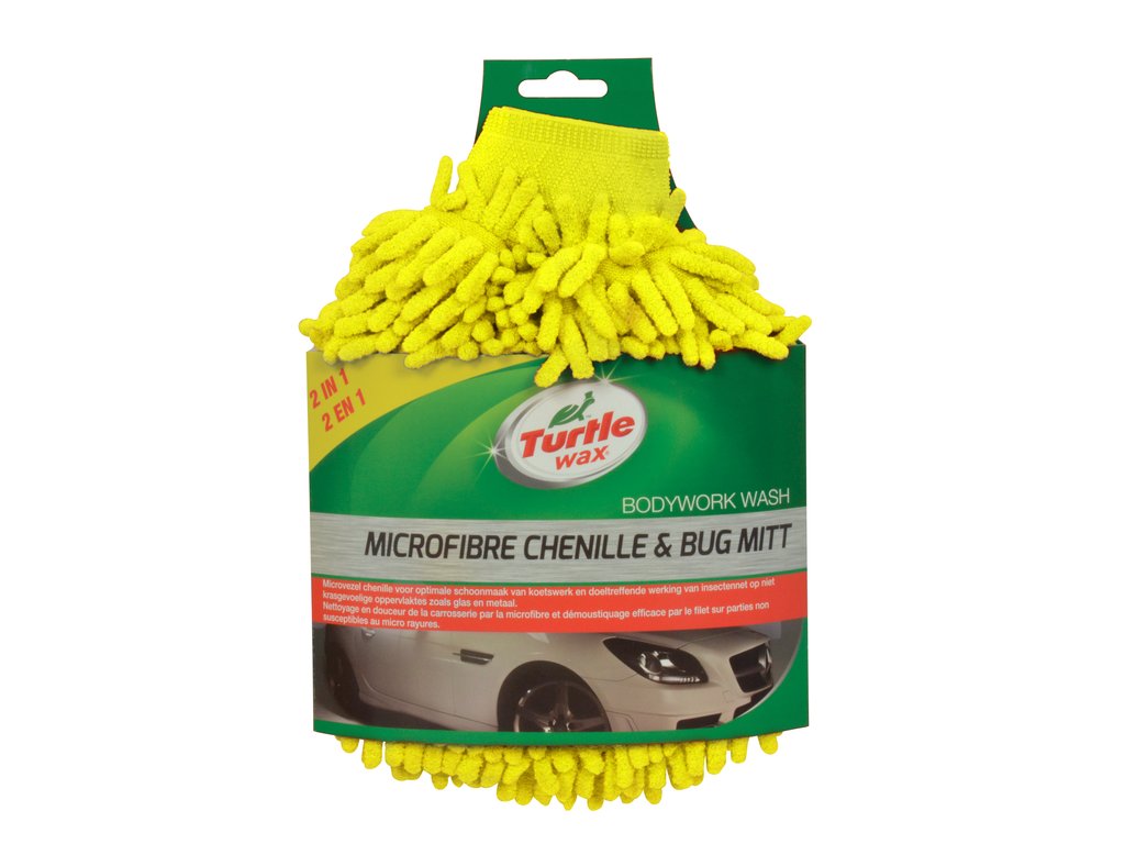 Laveta microfibre TurtleWax X163TD tip manusa pentru spalat auto si orice suprafata
