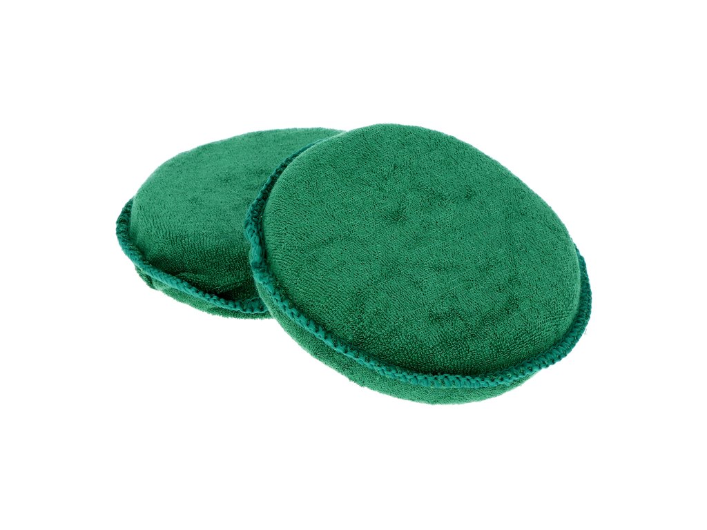 Pad aplicator Turtle Wax X711TD , din bumbac moale pentru curatarea si repararea elementelor din plastic si piel, set 2 bucati pt polisare si ceruire