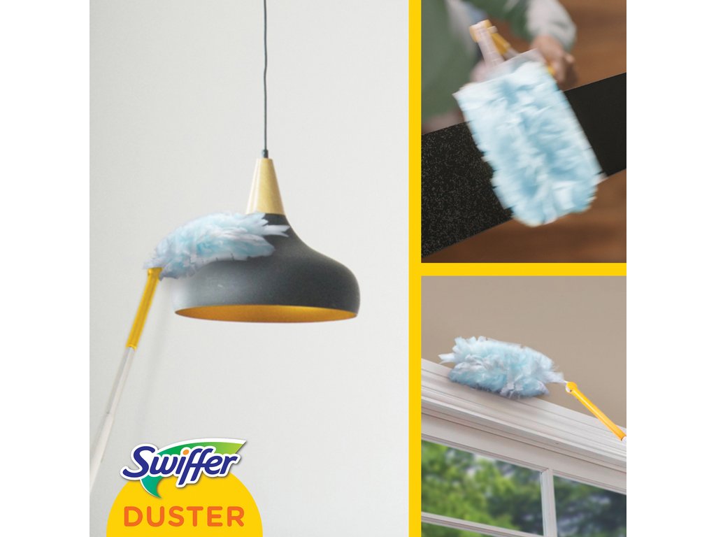 Pamatuf sters praful Swiffer Duster XXL, cu maner extensibil , +2 rezerve