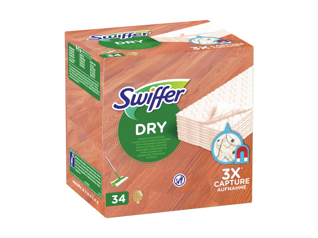 Lavete rezerva pentru mop podea Swiffer Sweeper, pentru suprafete din lemn si parchet 36 lavete