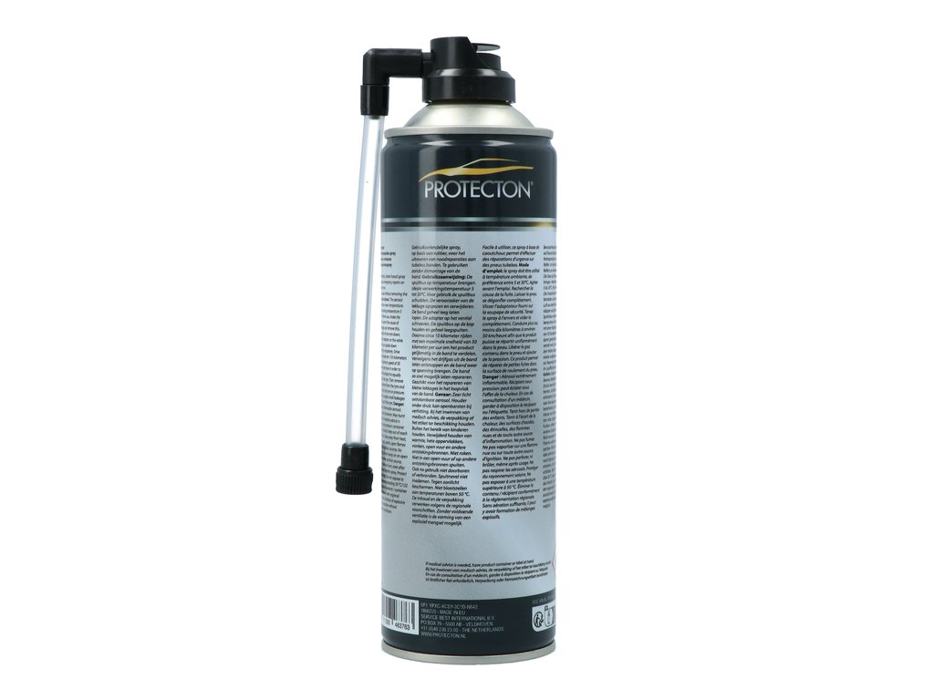 Spray umflat roti Protecton cu aer comprimat si cauciuc lichid 500