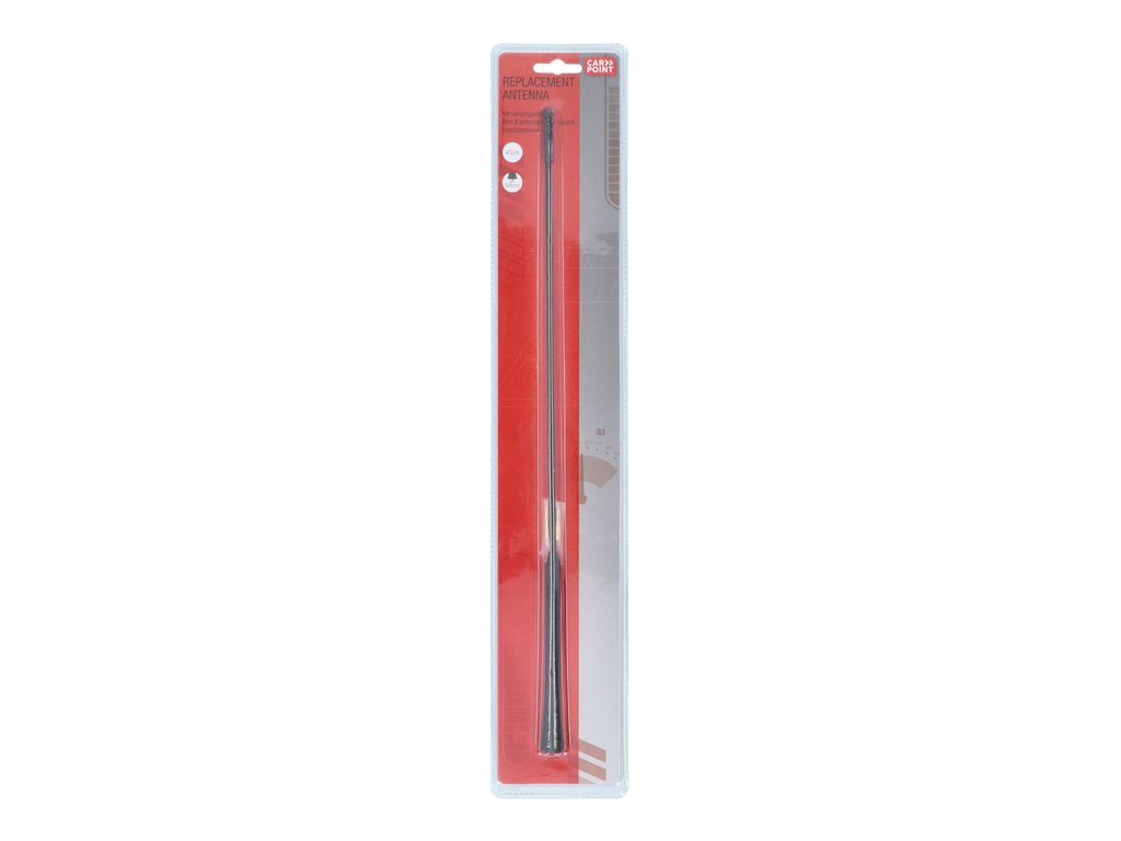 Tija antena auto V16 Carpoint 41 cm cu filet de 5mm, 6 mm