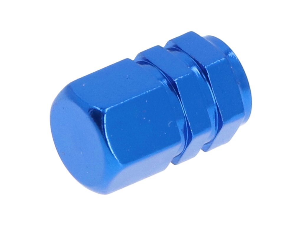 Set capacele auto Carpoint pentru ventil tip piston culoare Albastru , 5 buc.