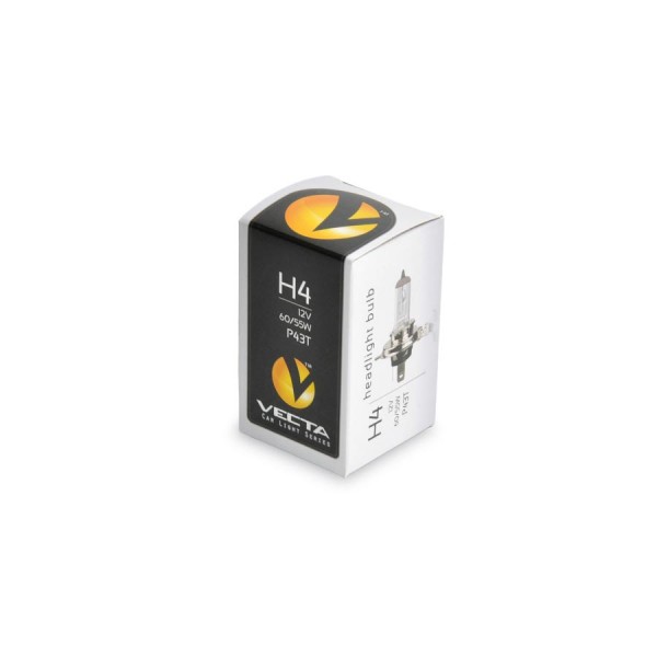 Bec auto cu halogen pentru far Vecta H4 12V 55/60W P43t-38 , 1 buc.