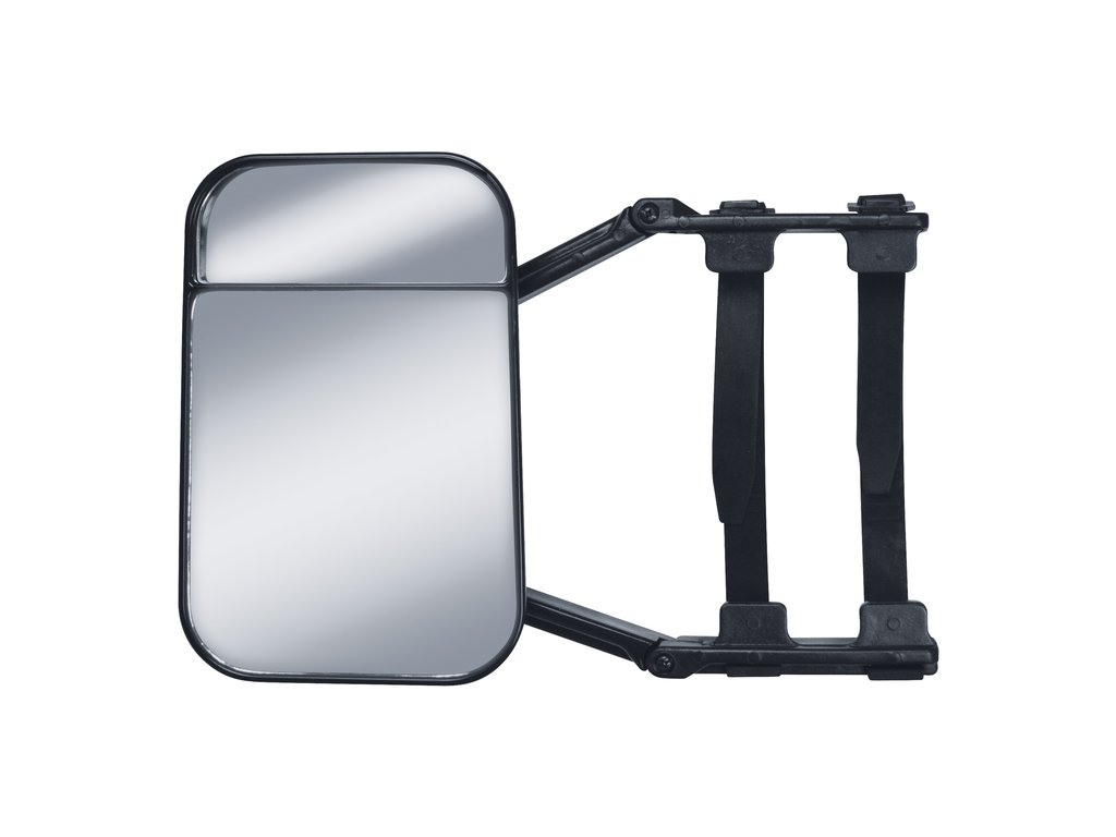 Oglinda exterioara auto auxiliara dubla atasabila 230 x 145 mm, Carpoint pentru rulota sau remorca