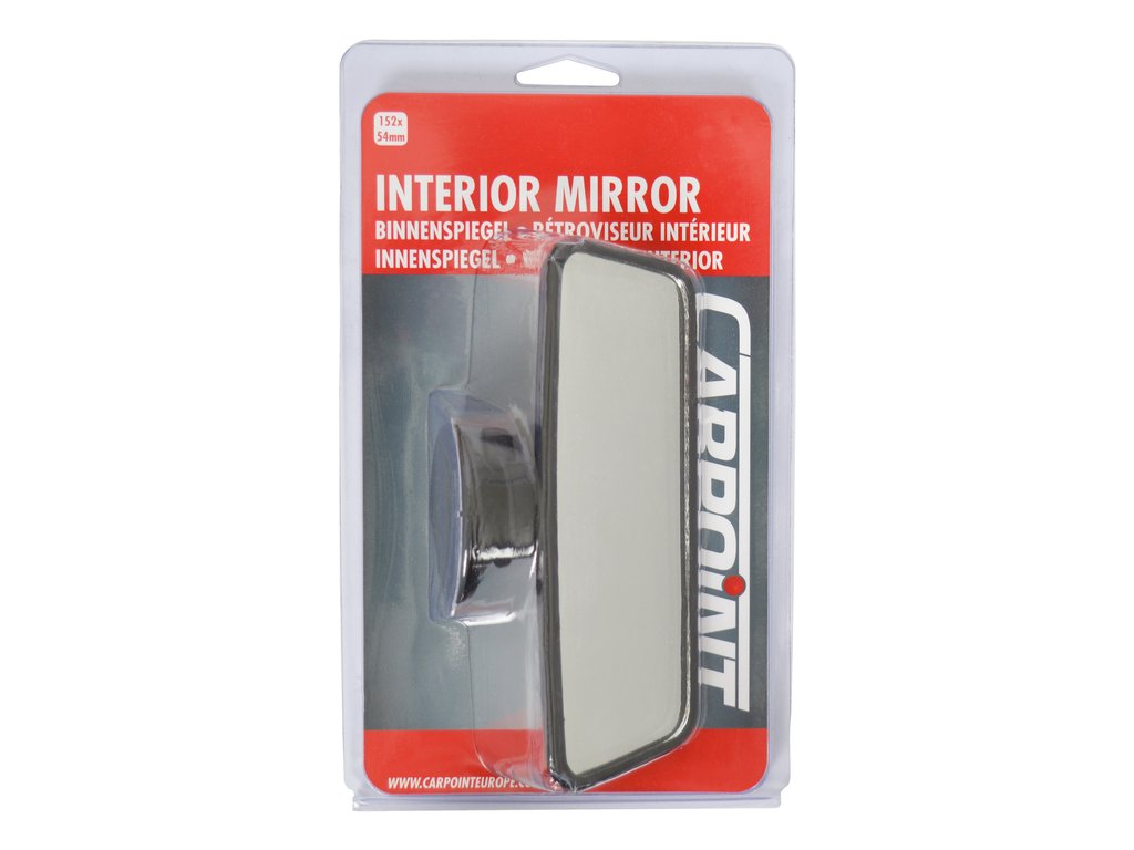 Oglinda retrovizoare interioara cu ventuza - 15,20 x 5,40 cm , 1 buc.