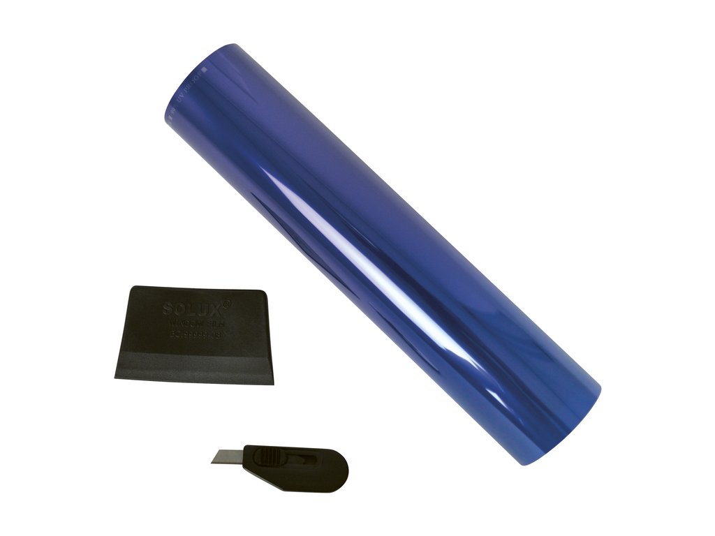 Folie parasolar Carpoint , 150x20cm, albastru