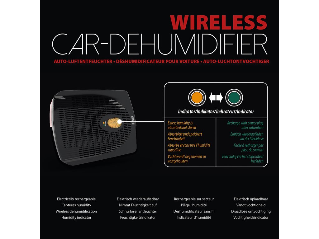 Dezumidificator auto Electric Reincarcabil Pingi Premium Car 3010007 Wireless
