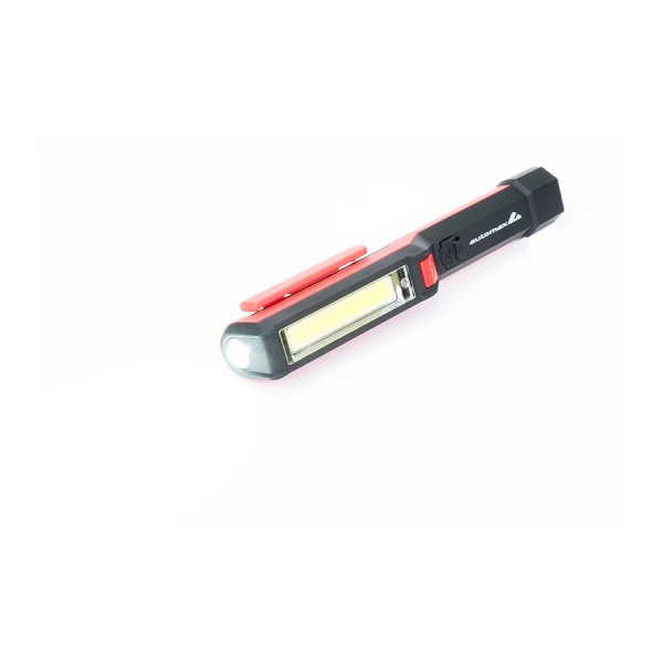 Lampa de lucru LED COB 2W 900mAh Automax, 120-150lm, 168x23x30 mm, sistem fixare magnetic