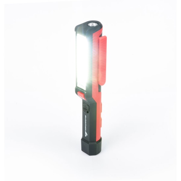 Lampa de lucru LED COB 2W 900mAh Automax, 120-150lm, 168x23x30 mm, sistem fixare magnetic