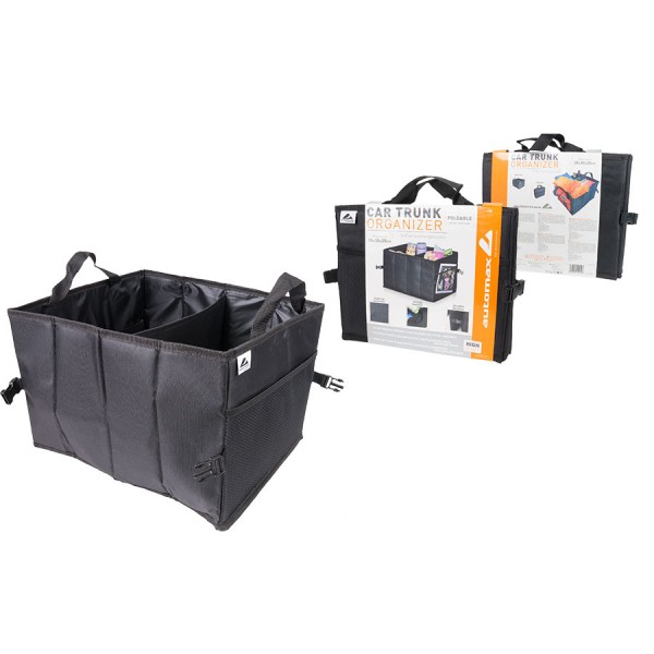 Organizator portbagaj 35 X 30 X 25 cm, Automax, Negru