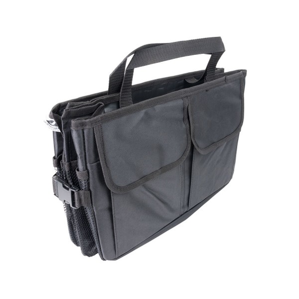Geanta organizare obiecte 60x38x25cm, organizator portbagaj Automax, 3 compartimente, 6 buzunare laterale