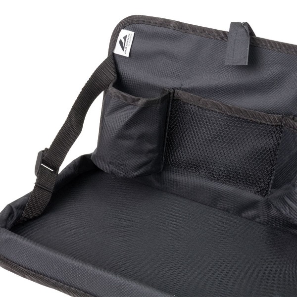 Tavita pliabila cu organizator fixare tetiera scaun 34x22cm
