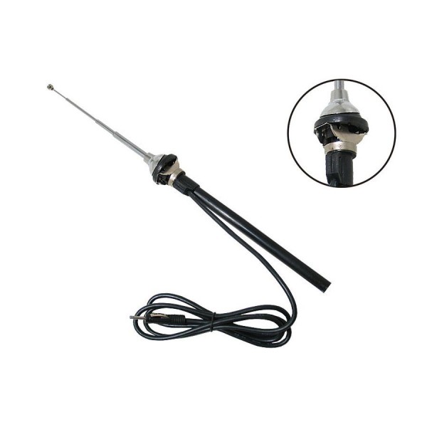 Antena auto Automax aripa telescopica 94 cm baza cromata