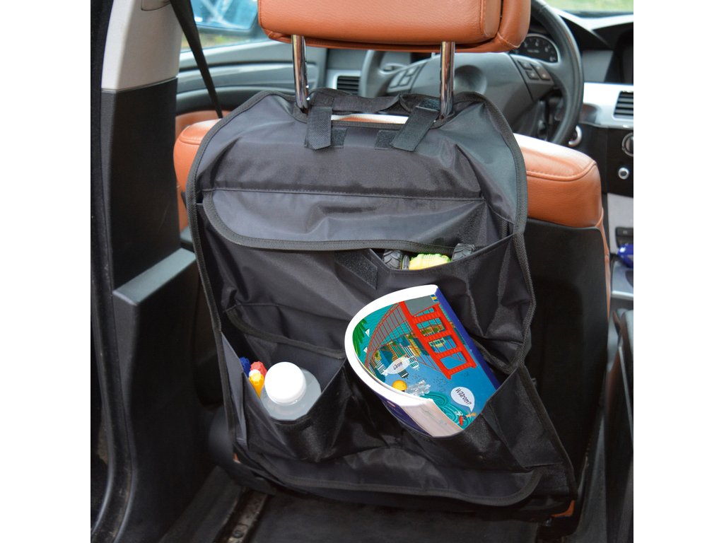 Organizator scaun auto Carpoint pentru spatarul scaunului din fata, 40 x 78 cm