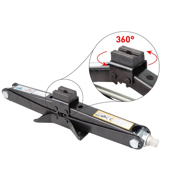 Cric auto mecanic cu clichet, 2000 kg, Automax