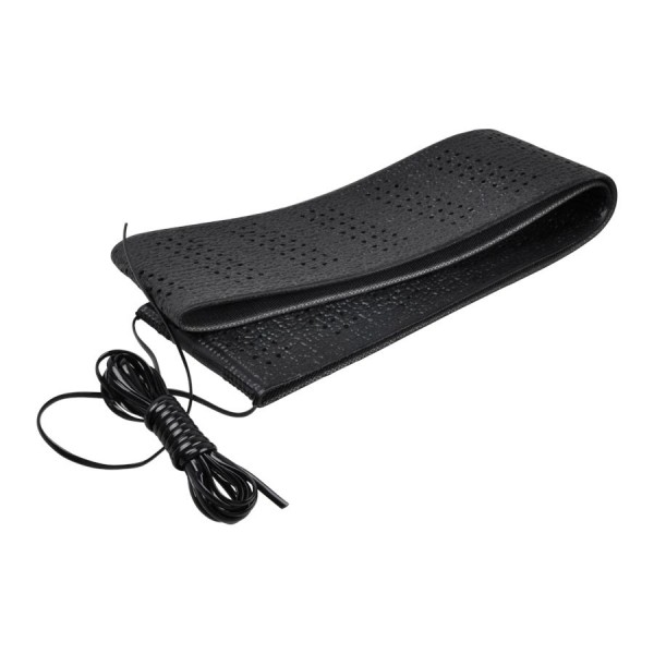 Husa volan cu snur Neagra , material cauciucat, diametru 37-39cm