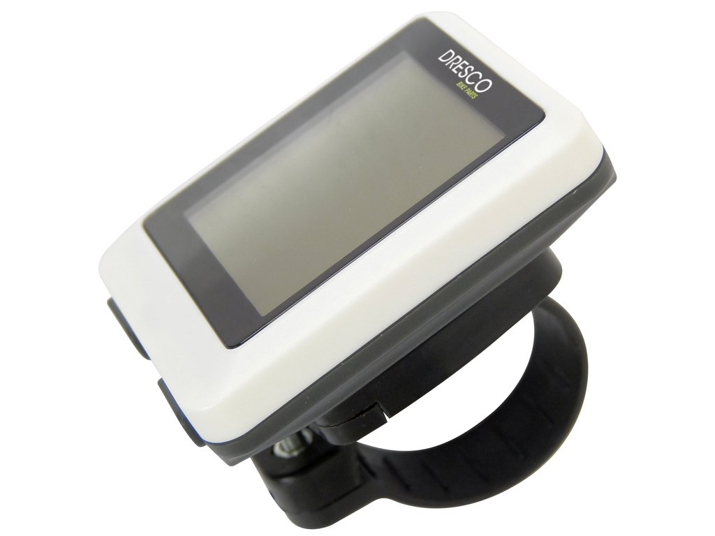 Computer bicicleta wireless Dresco, ciclometru 12 functii viteza, viteza medie/ maxima, distanta calatorie, distanta totala …