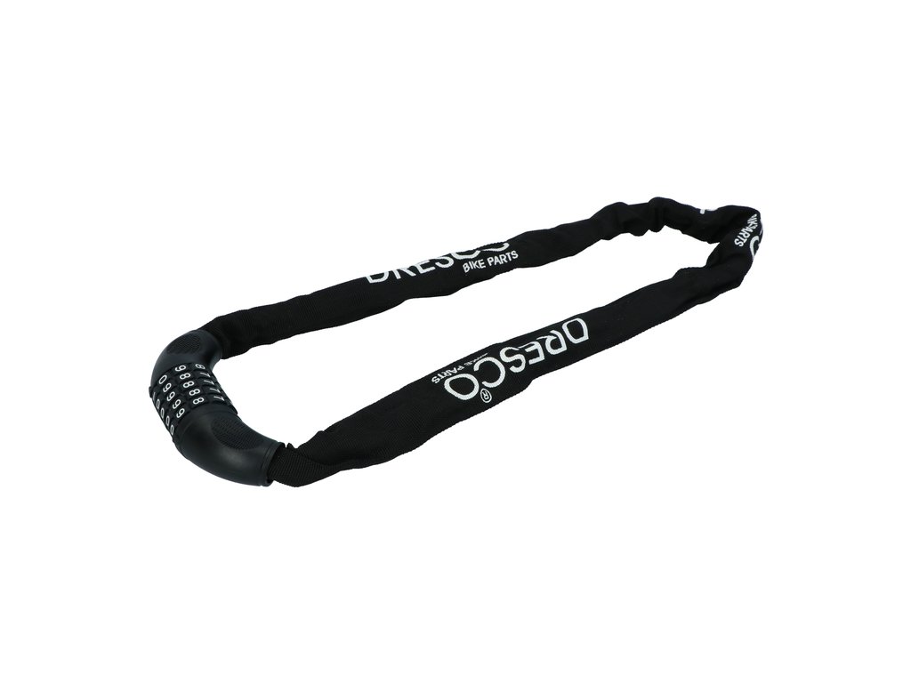 Antifurt bicicleta, lacat cu cheie, 90cm, fi 6, Dresco