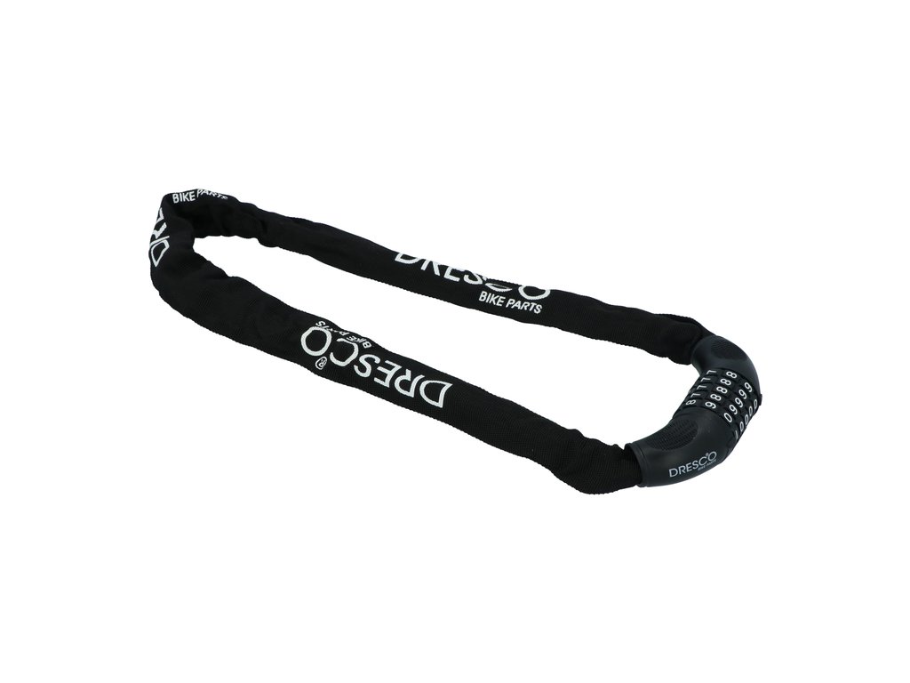 Antifurt bicicleta, lacat cu cheie, 90cm, fi 6, Dresco