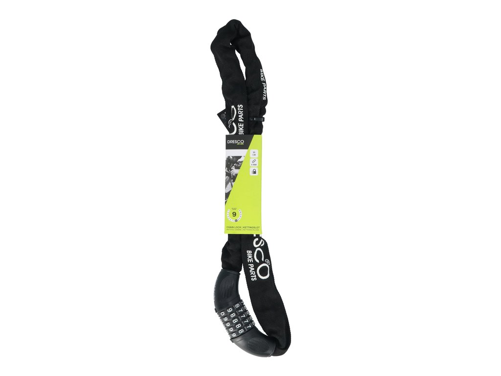 Antifurt bicicleta, lacat cu cheie, 90cm, fi 6, Dresco
