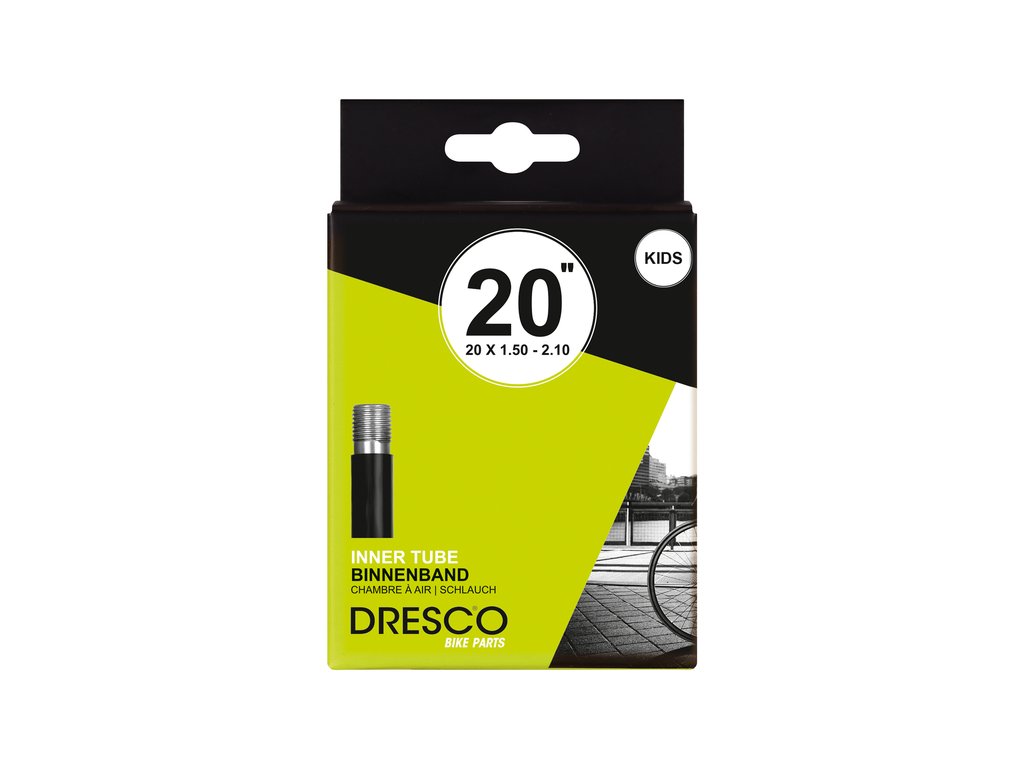 Camera bicicleta Dresco 20 x1.50-2.50 (40/62-406) valva tip Schrader 40mm