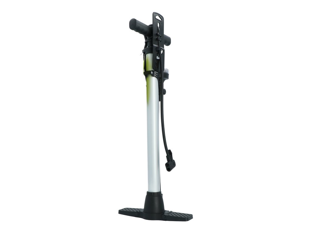 Pompa aer manuala Dresco cu manometru 11 Bar si furtun de 52 cm.