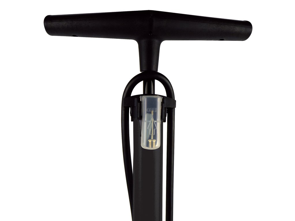 Pompa aer manuala Dresco Pro cu manometru 12 Bar si furtun de 50 cm.