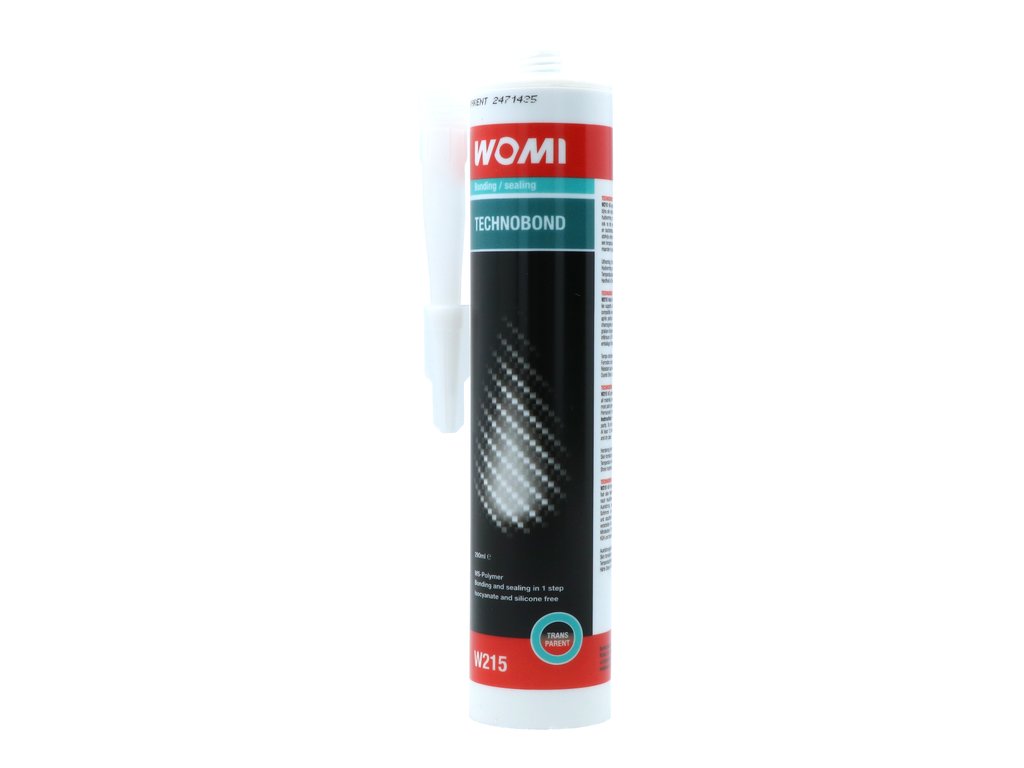 Silicon universal Womi TechnoBond pentru etansare si lipiri elastice 290ml transparent 5570215