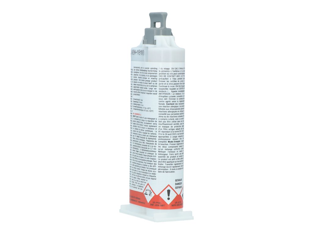 Adeziv pentru plastic, Solutie lipit plastice cu 2 componente intarire rapida 50ml Womi