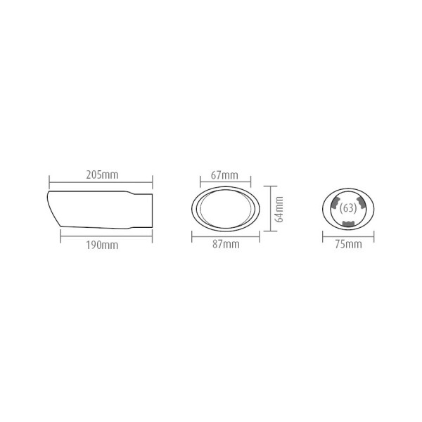 Ornament toba Automax Cromat 205-190x87-64x75mm