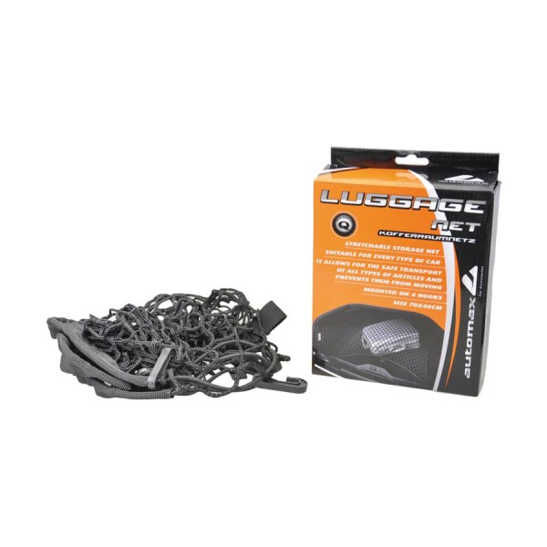 Plasa elastica Automax, pentru fixare bagaje in portbagaj , 70x40cm