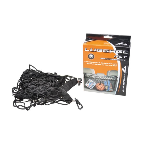 Plasa elastica Automax, ptr depozitare in portbagaj cu fixare la tetiere 70x30cm