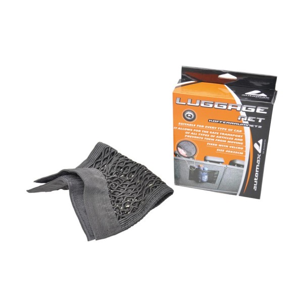 Buzunar plasa portbagaj Automax, cu velcro 40x25cm