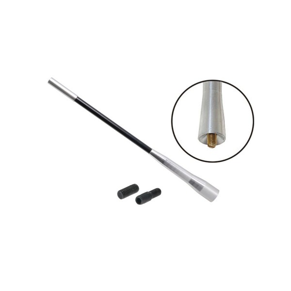 Tija antena auto Automax Aluminiu 20cm , filet de 5 mm
