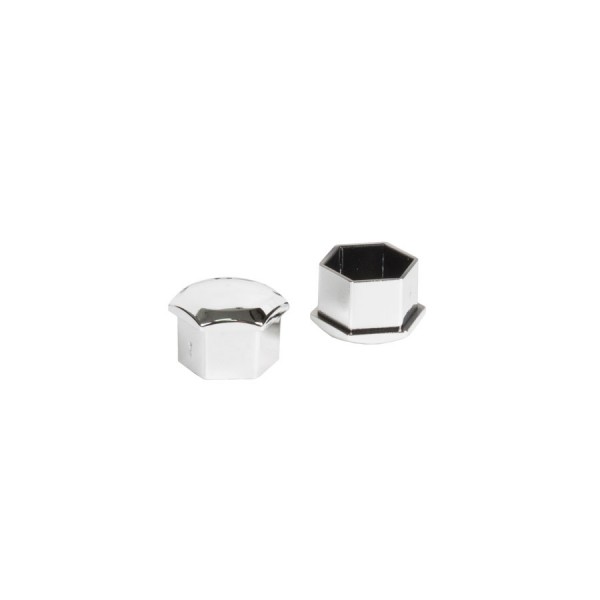 Set capace prezoane roata Automax, 17mm, 20buc, crom