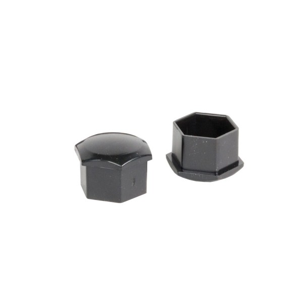 Set capace prezoane roata Automax, 17mm, 20buc, negru