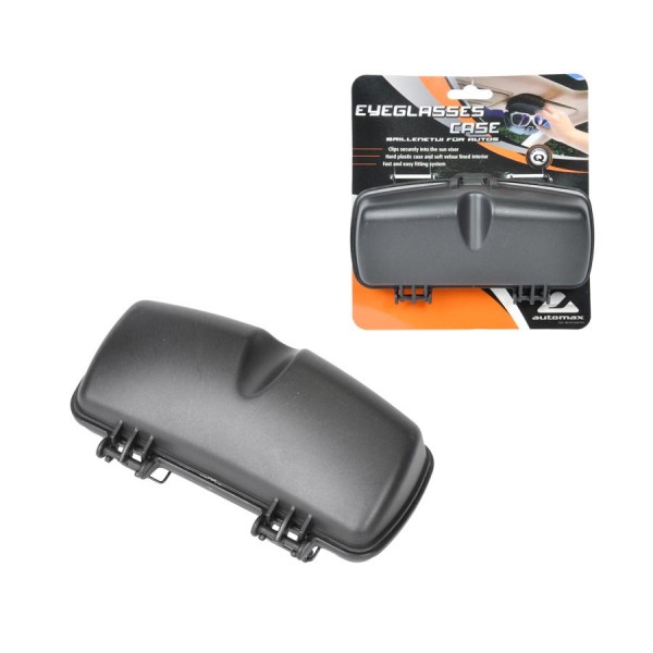 Suport ochelari cu fixare parasolar Automax, dimensiuni Interior 150 x 63 x 45 mm