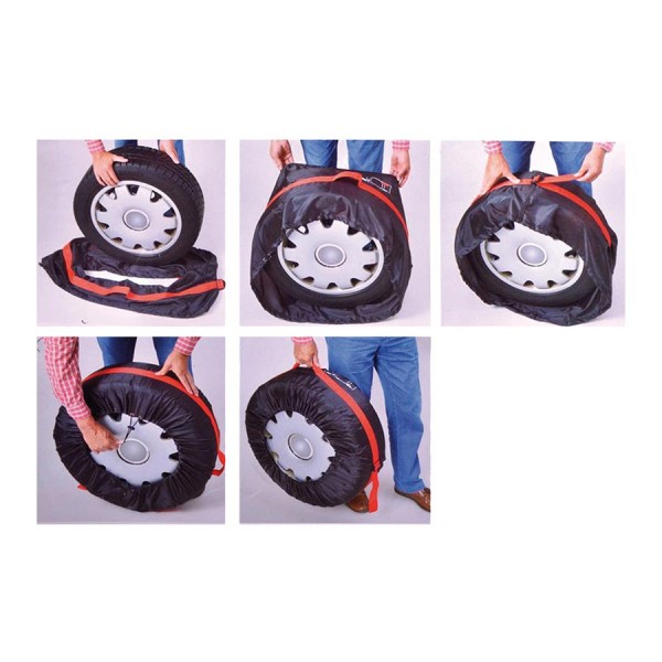 Husa pentru depozitat anvelope Automax , marime 13-17 inch, set 4 buc