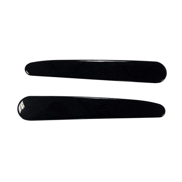 Bandou protectie parcare, set 2 buc, 30cm, negru, protectie portiere, oglinzi