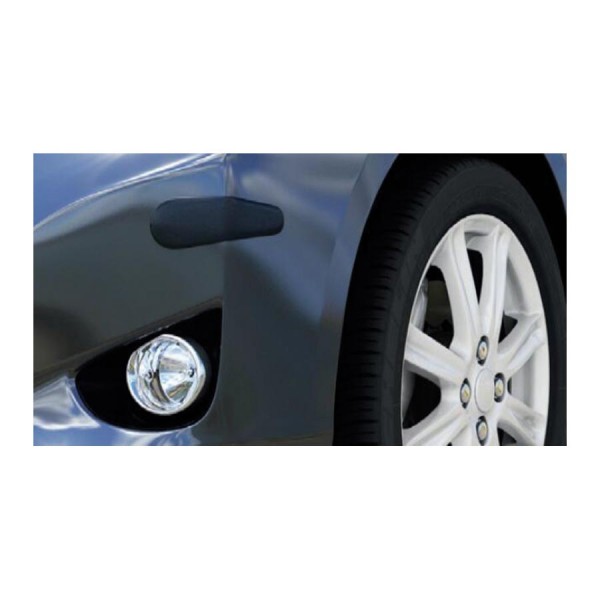 Bandou protectie parcare, set 2 buc, 30cm, negru, protectie portiere, oglinzi