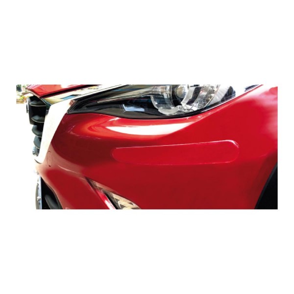 Bandou protectie parcare, set 2 buc, 30cm, transparent, protectie portiere, oglinzi