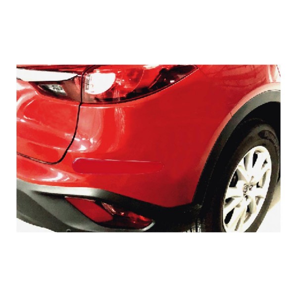 Bandou protectie parcare, set 2 buc, 30cm, transparent, protectie portiere, oglinzi