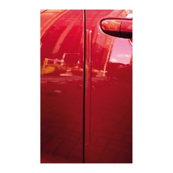 Bandou protectie parcare, set 4 buc, 2x30cm , 2x7cm, transparent, protectie portiere, oglinzi