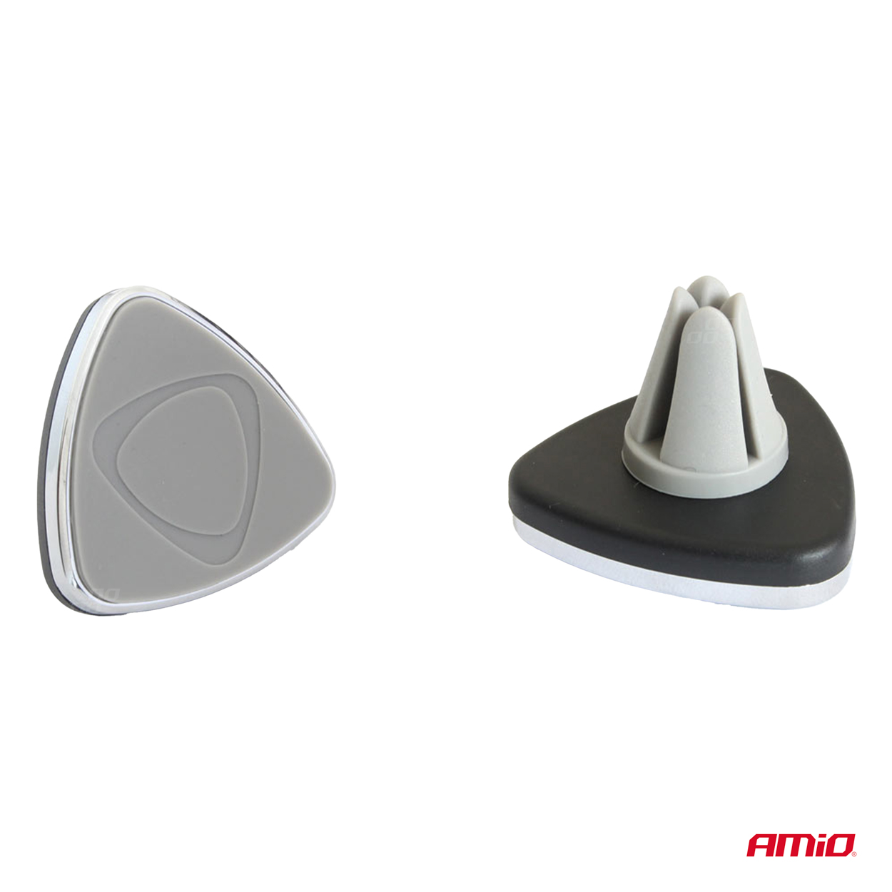 Suport auto magnetic Negru pentru telefon AMIO, fixare in grila de ventilatie, rotire 360 grade