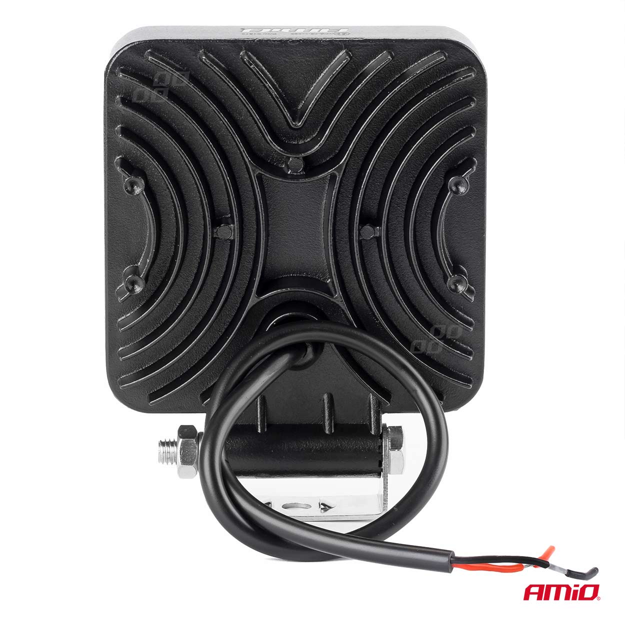 Lampa lucru LED 27W 6000K, Spot lumina, 12V-60V, IP67, aluminiu, omologare E9, 106 x 106 x 32 mm