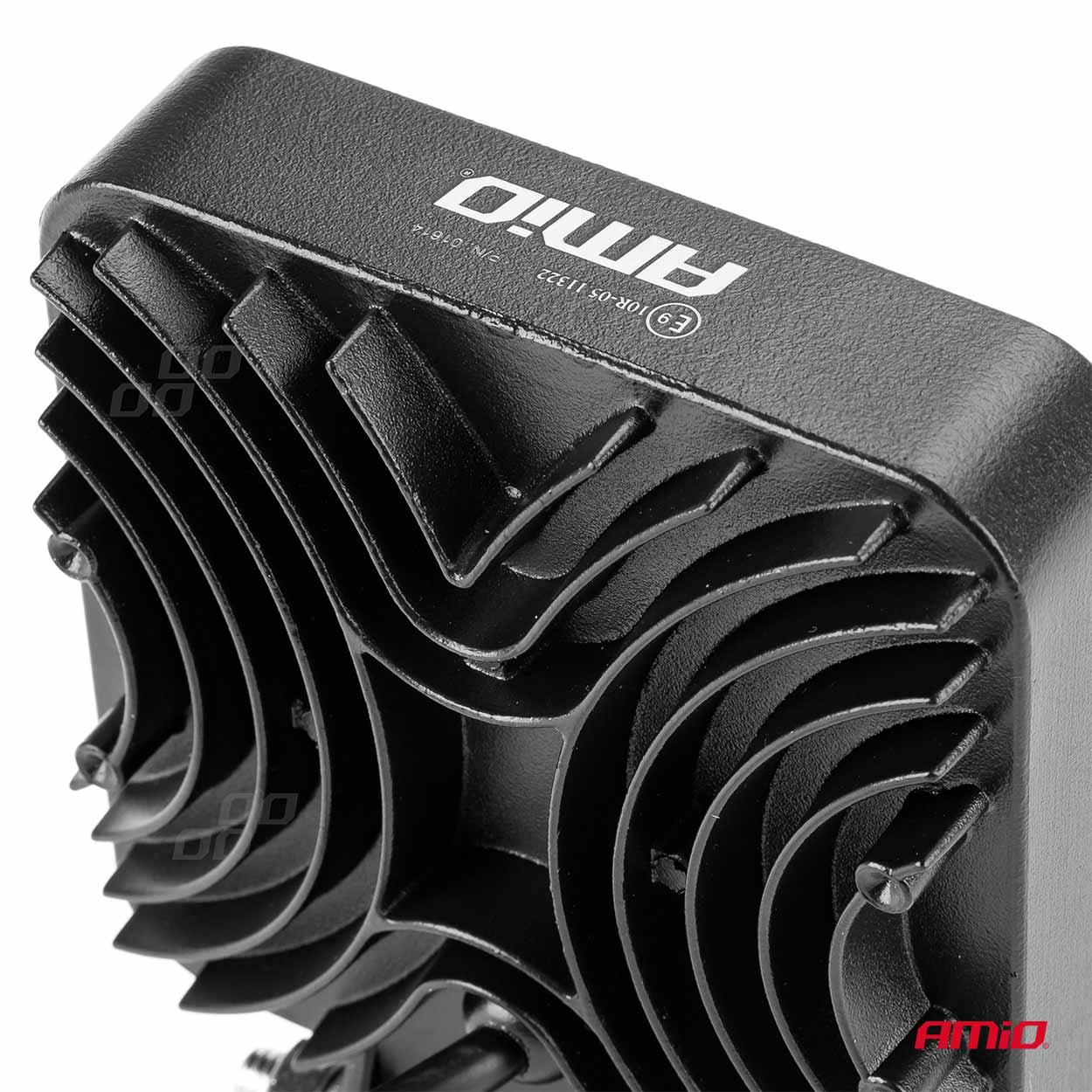 Lampa lucru LED 27W 6000K, Spot lumina, 12V-60V, IP67, aluminiu, omologare E9, 106 x 106 x 32 mm